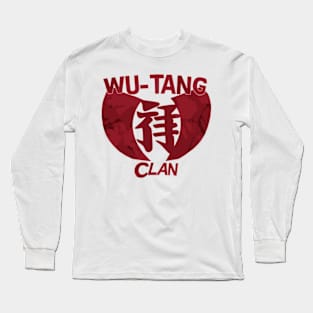 Wutang Clan Retro Handcraft Long Sleeve T-Shirt